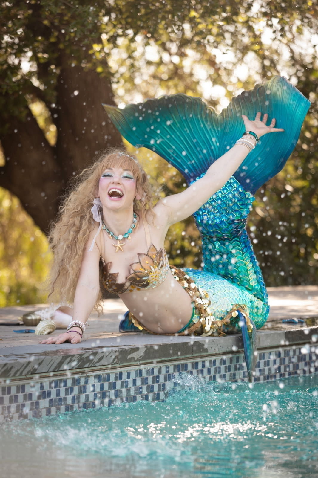 Photo of Mermaid Artemisa, Blue Tail